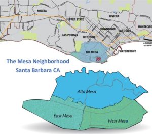 the mesa neighborhood map